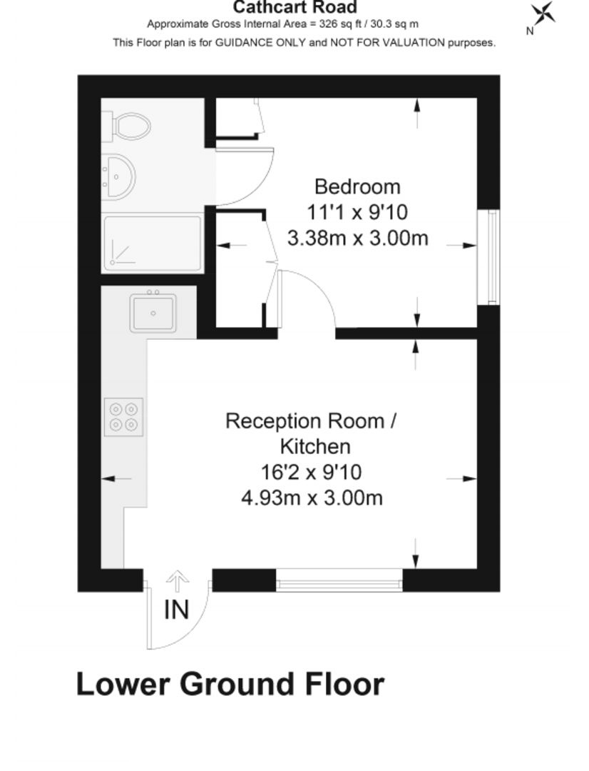 Cathcart Road, London floorplan