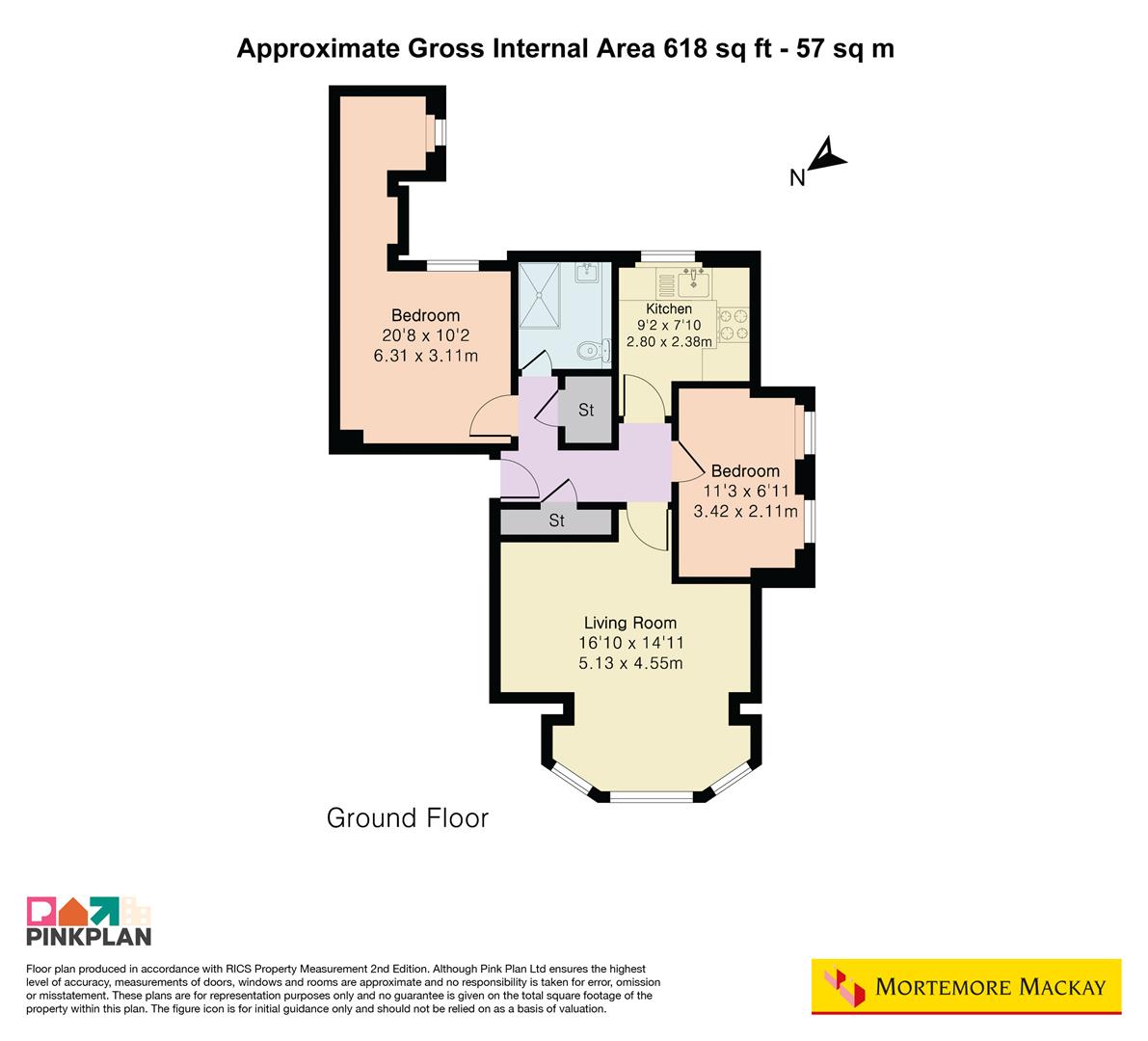 7 Seacole Lodge, Pennington Drive, London floorplan