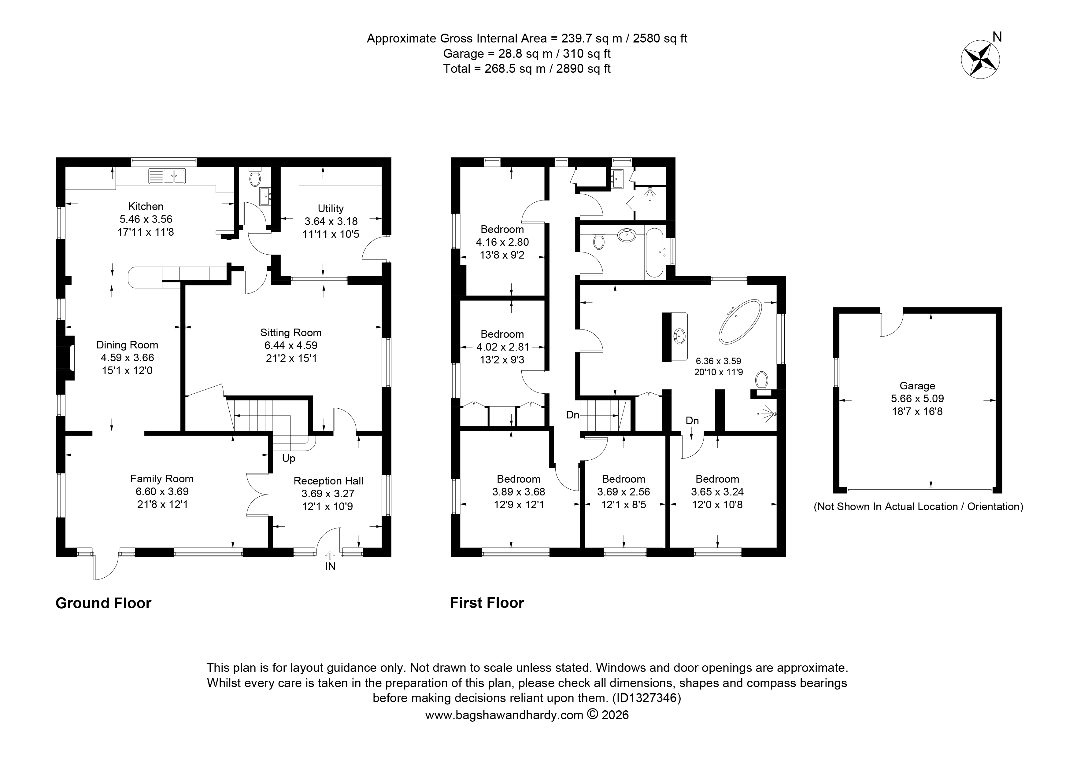 The White House,, Kiln Lane, Surrey floorplan