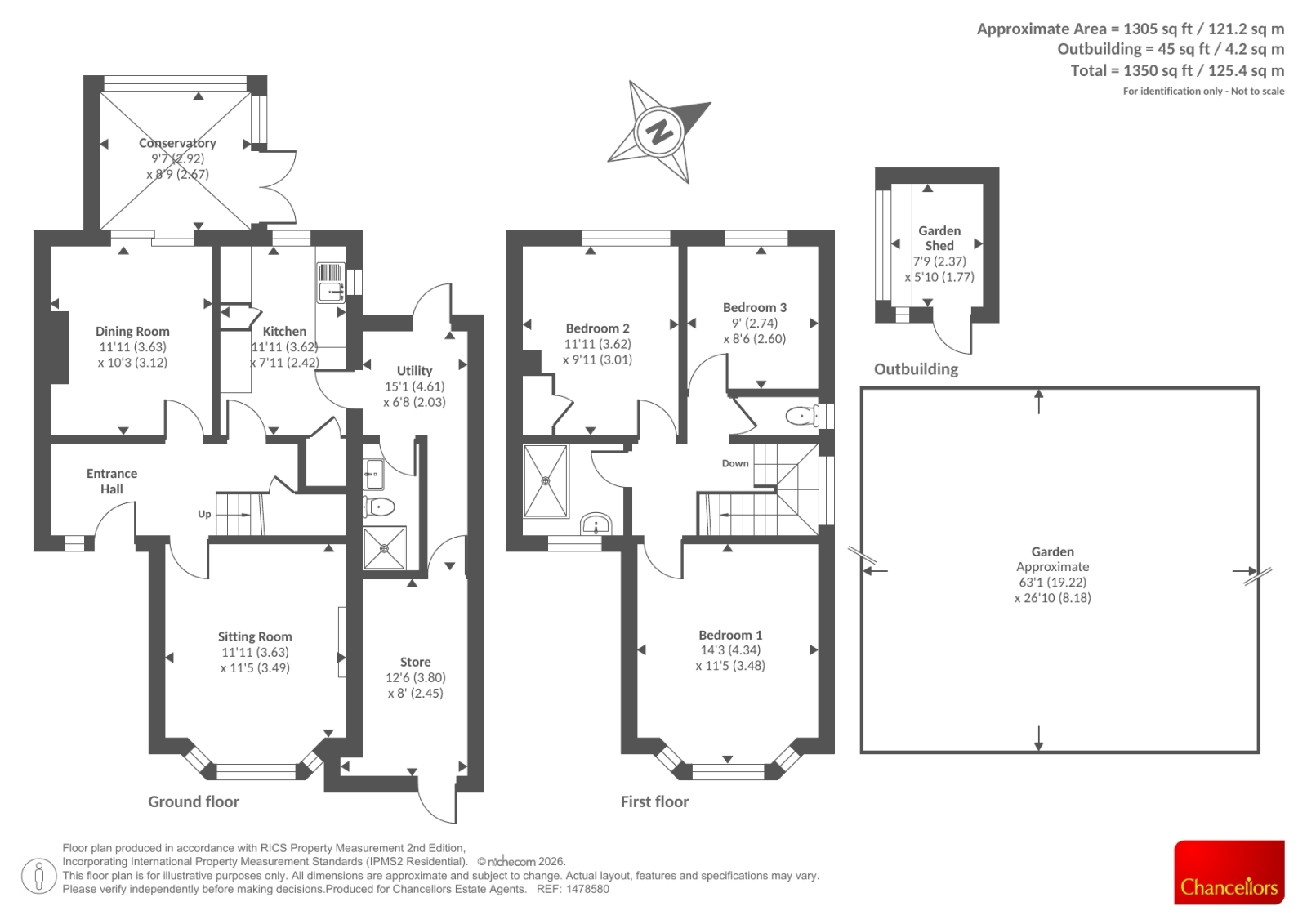 25, St. Annes Road, Oxfordshire floorplan