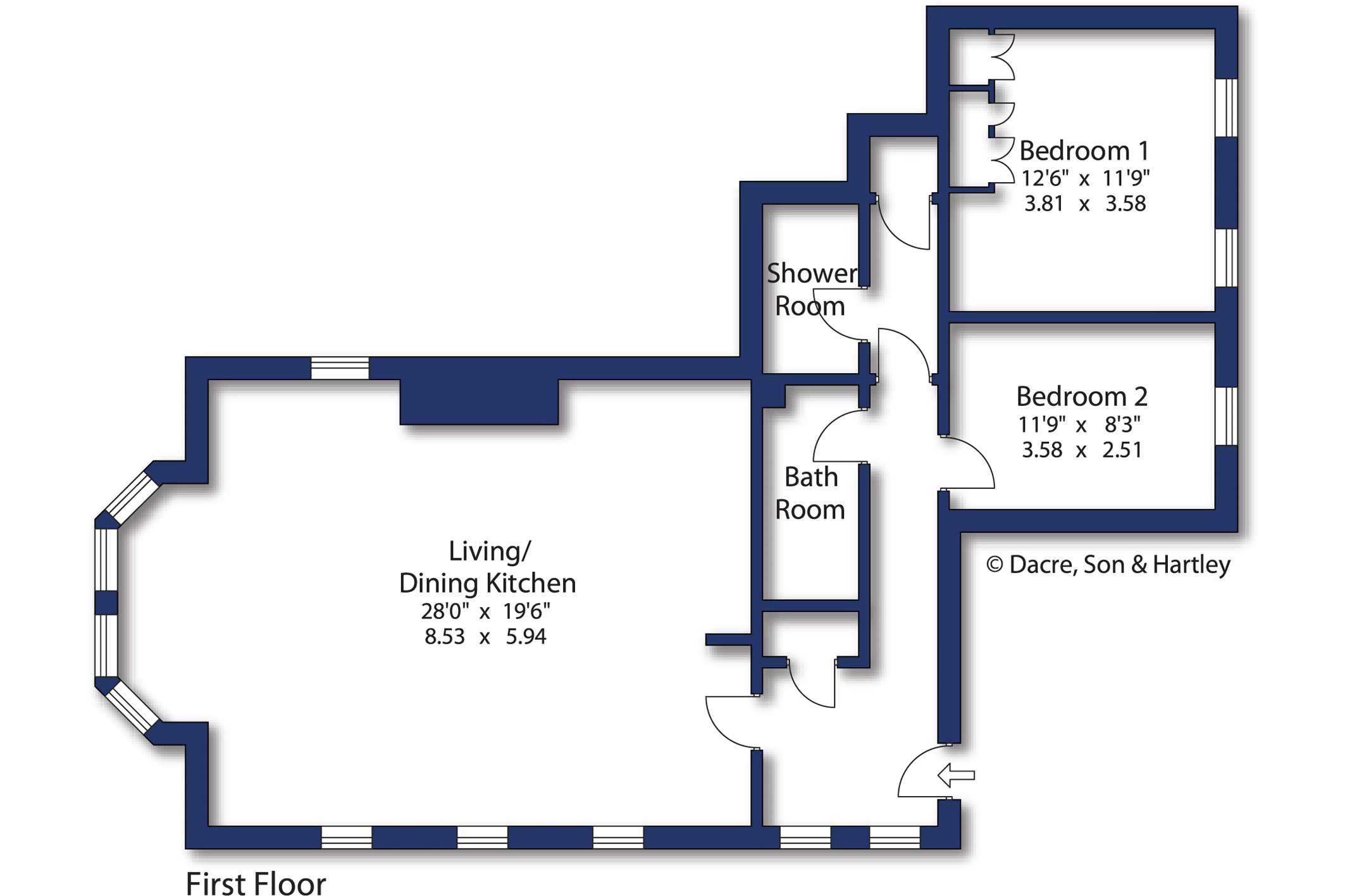 Jill Kilner Drive, Ilkley floorplan