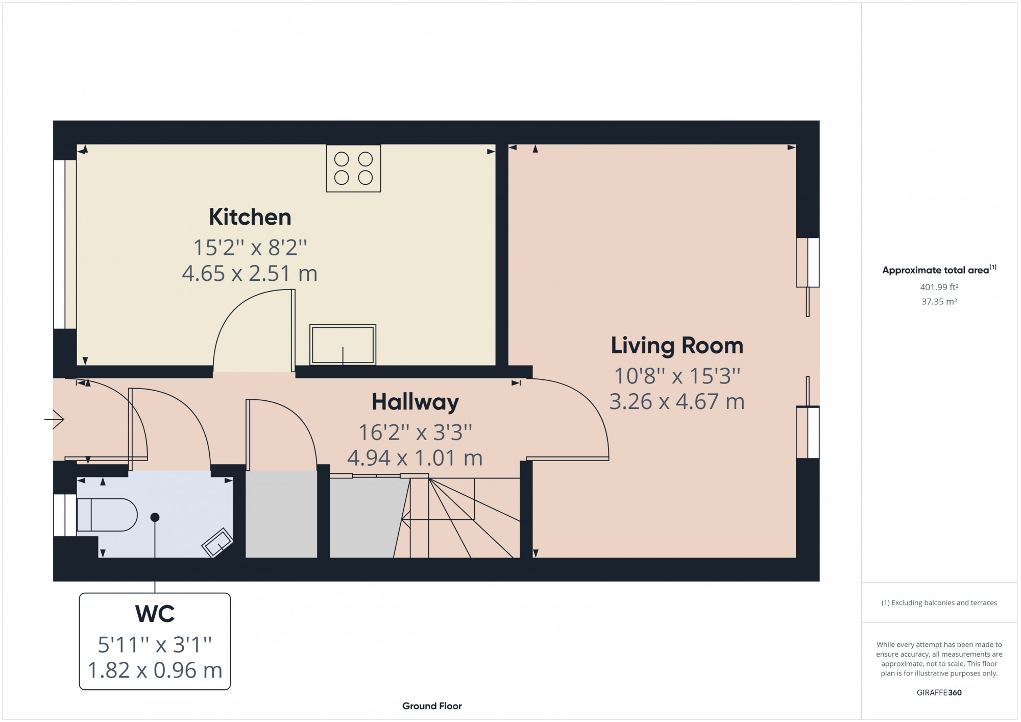 4, Capstan Close, Fleetwood floorplan