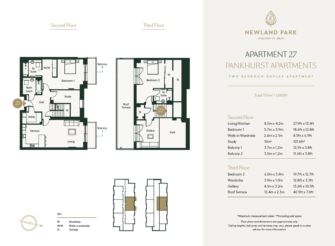 Apartment 1 Pankhurst, Newland Park, Gorelands Lane, Chalfont St. Giles floorplan
