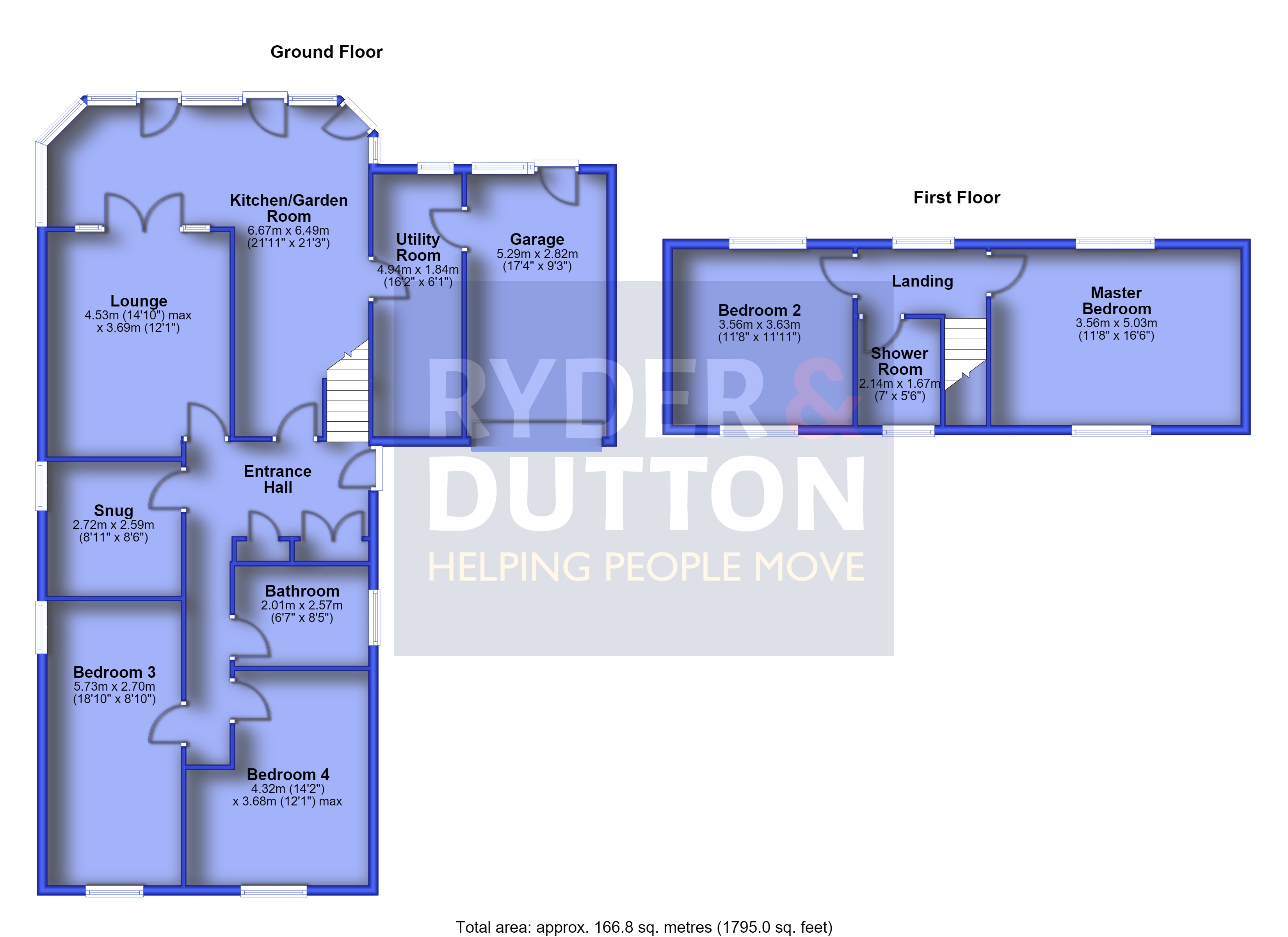 4, Lea Drive, Huddersfield floorplan