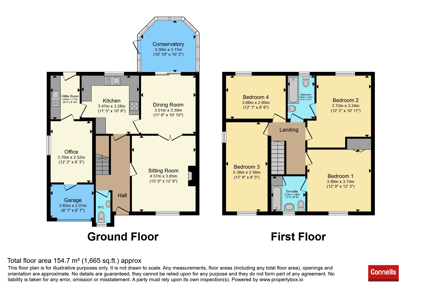 17, Arnold Way, Thame floorplan