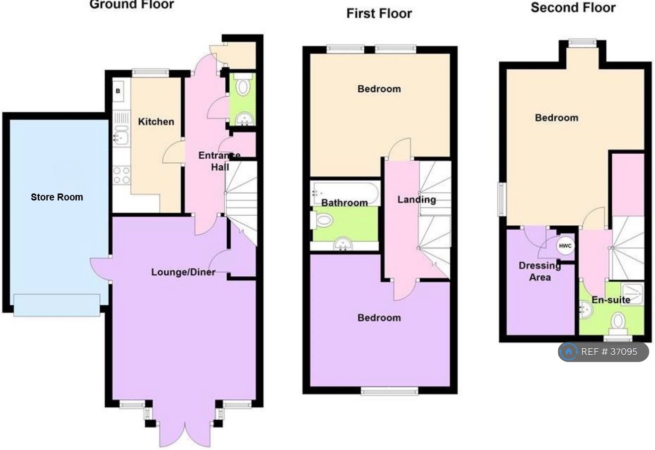 Floathaven Close, Thamesmead, London floorplan