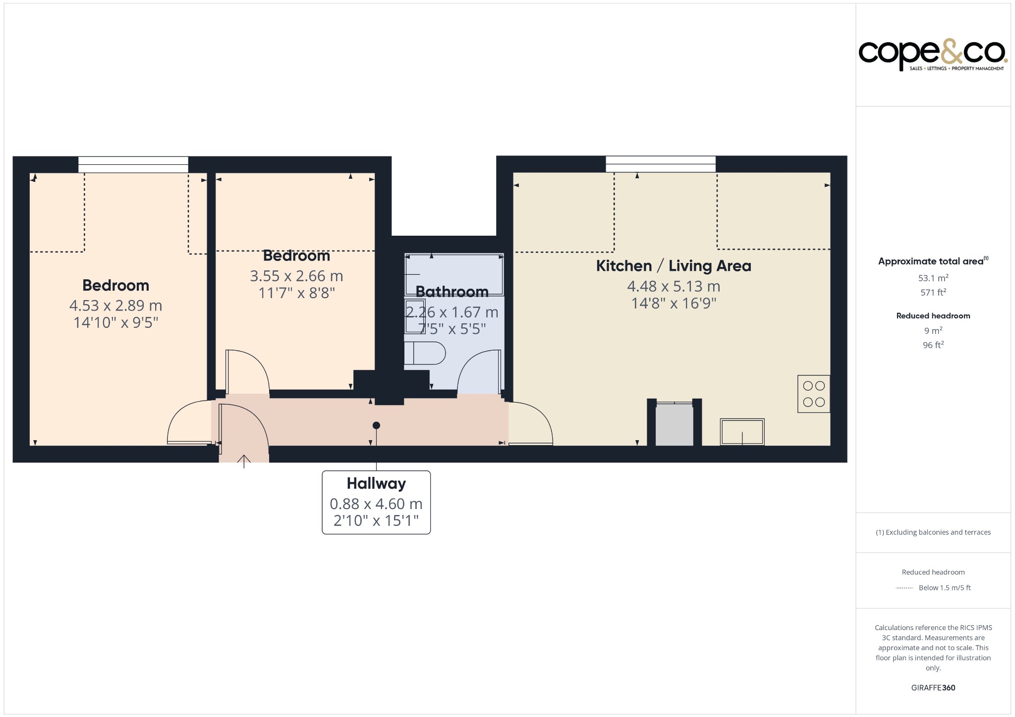 Apartment 9, The Langton, Uttoxeter New Road, Derby floorplan