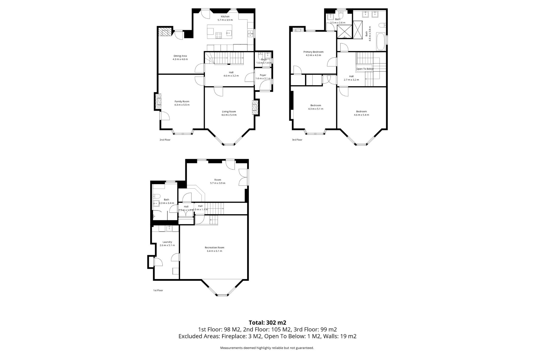 34, Newlands Road, Glasgow City floorplan