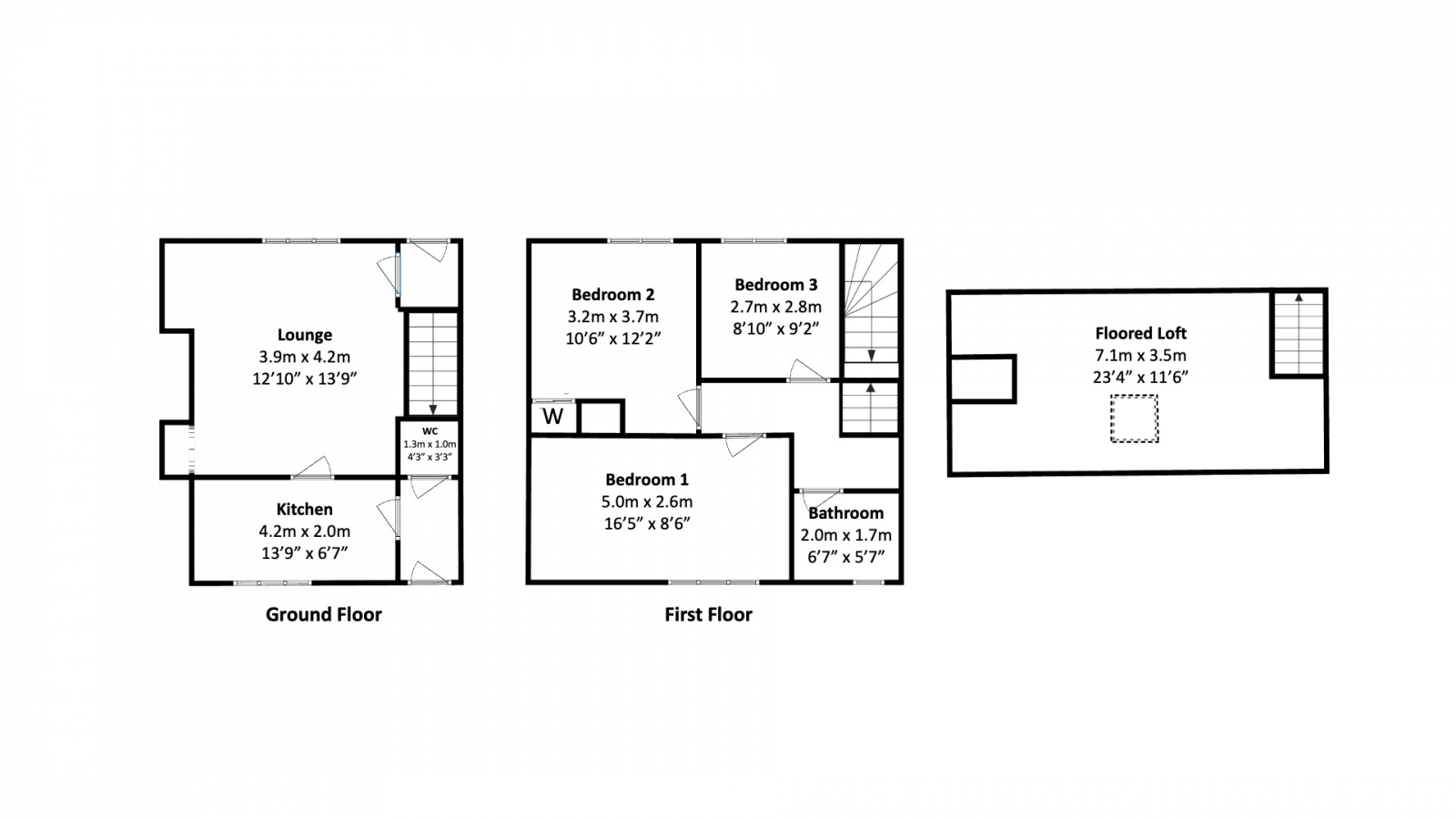 3 Braehead Place, Bellshill floorplan