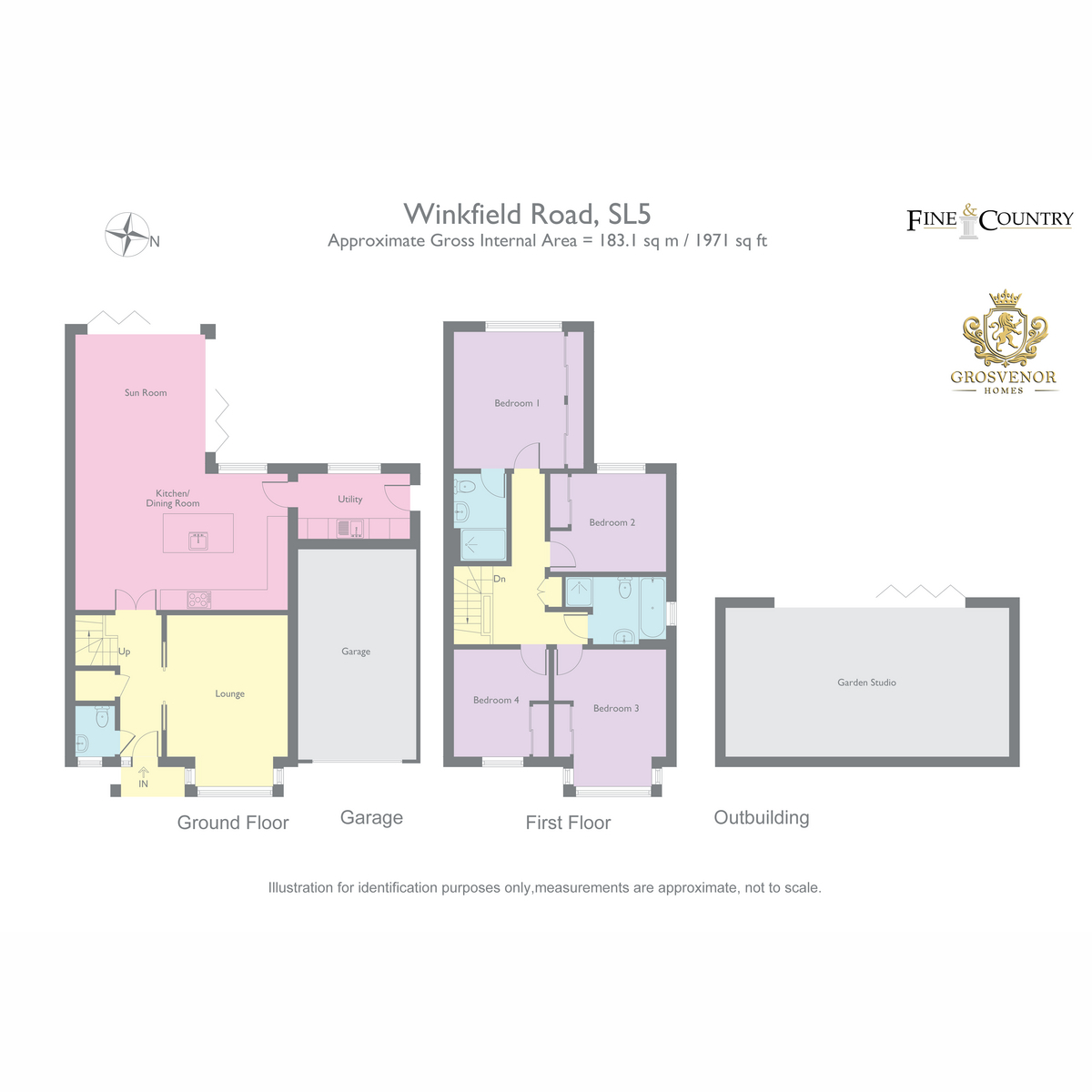 Winkfield Road, Ascot SL5, 4 bedroom semidetached house for sale