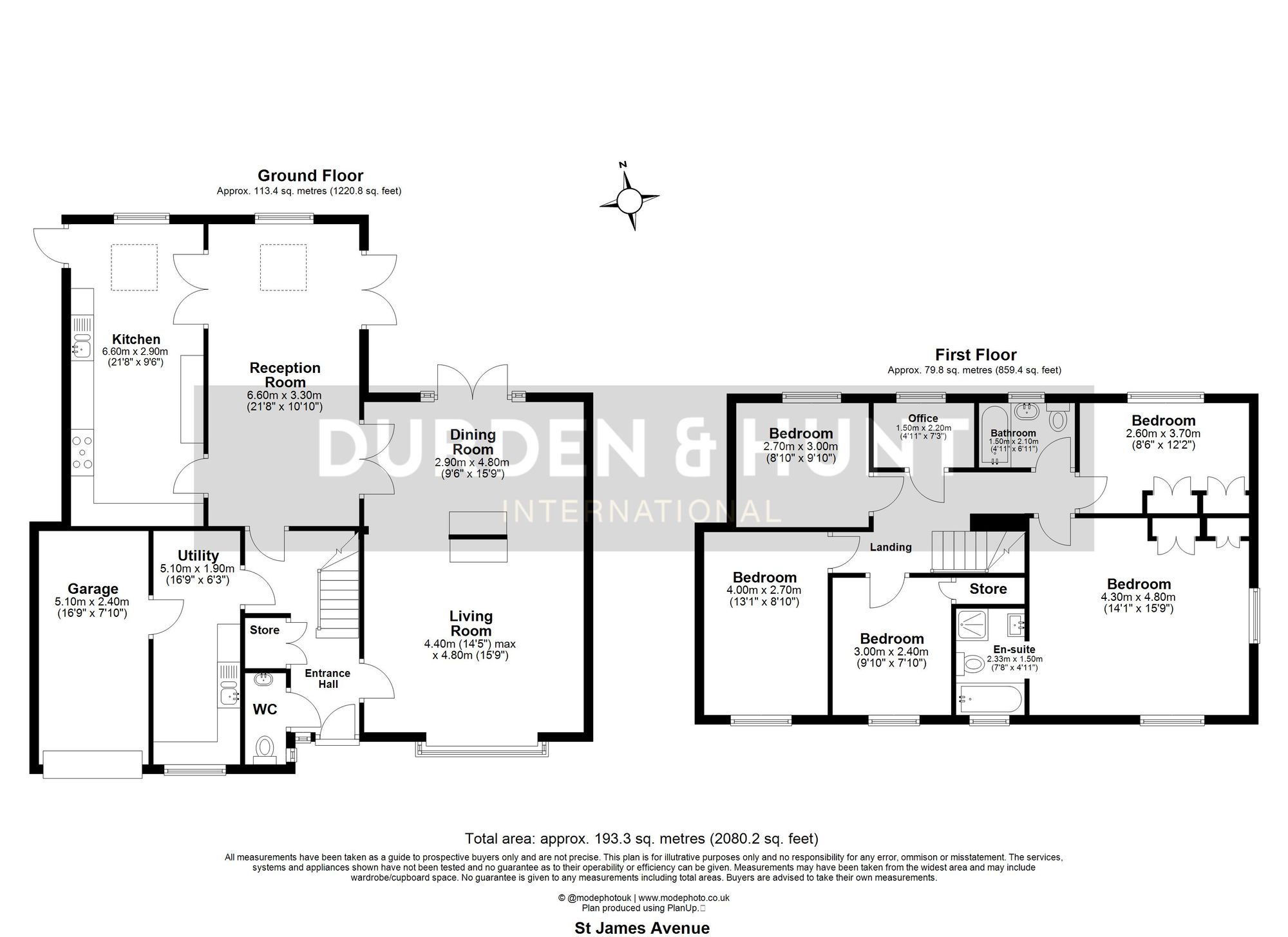 8 St. James Avenue, Ongar floorplan