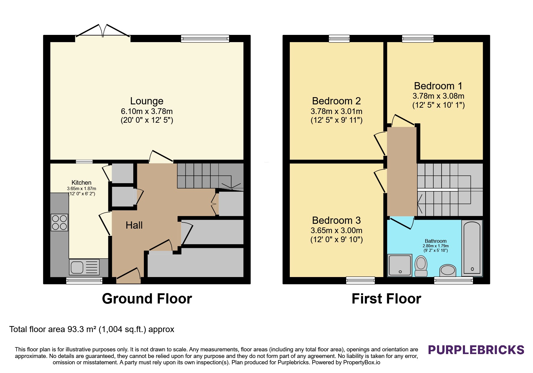 2, Gigha Place, Irvine floorplan