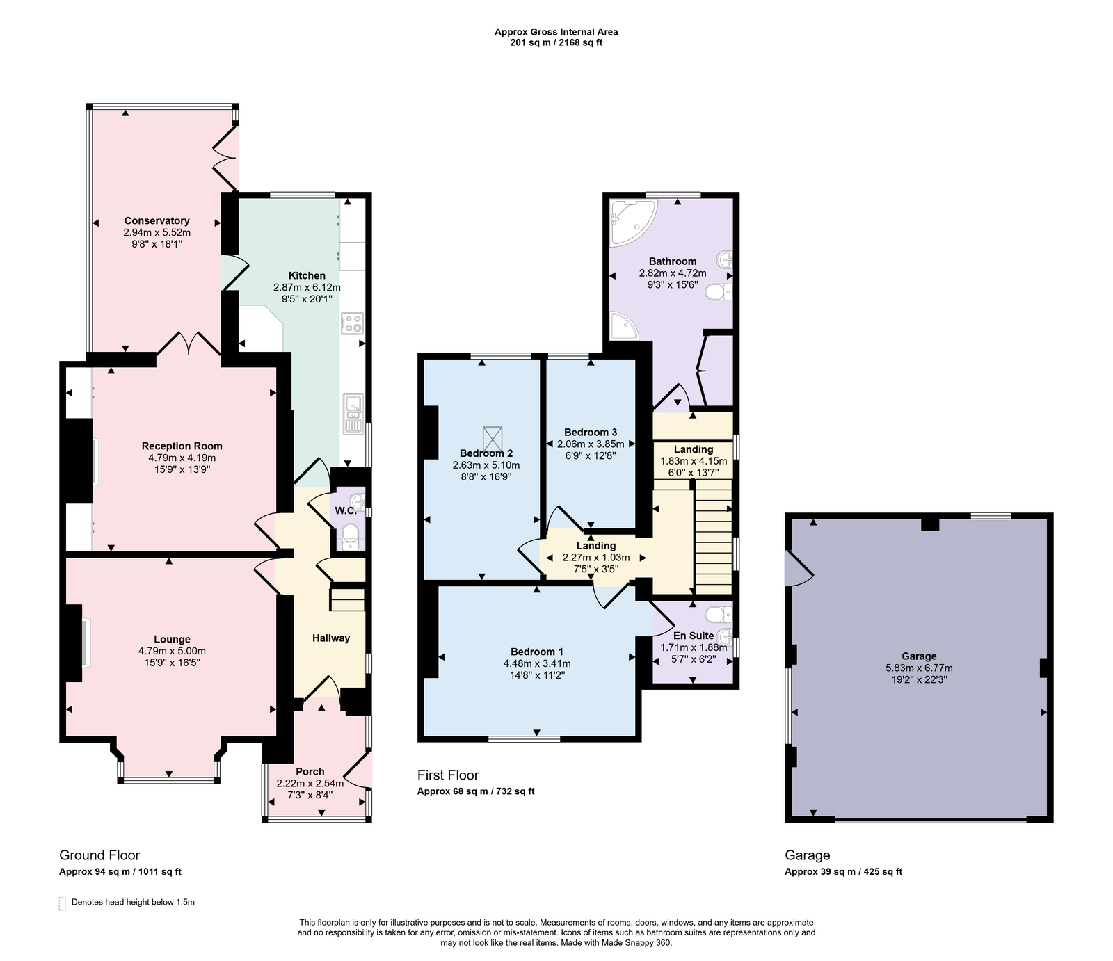 154, Skinburness Road, Wigton floorplan