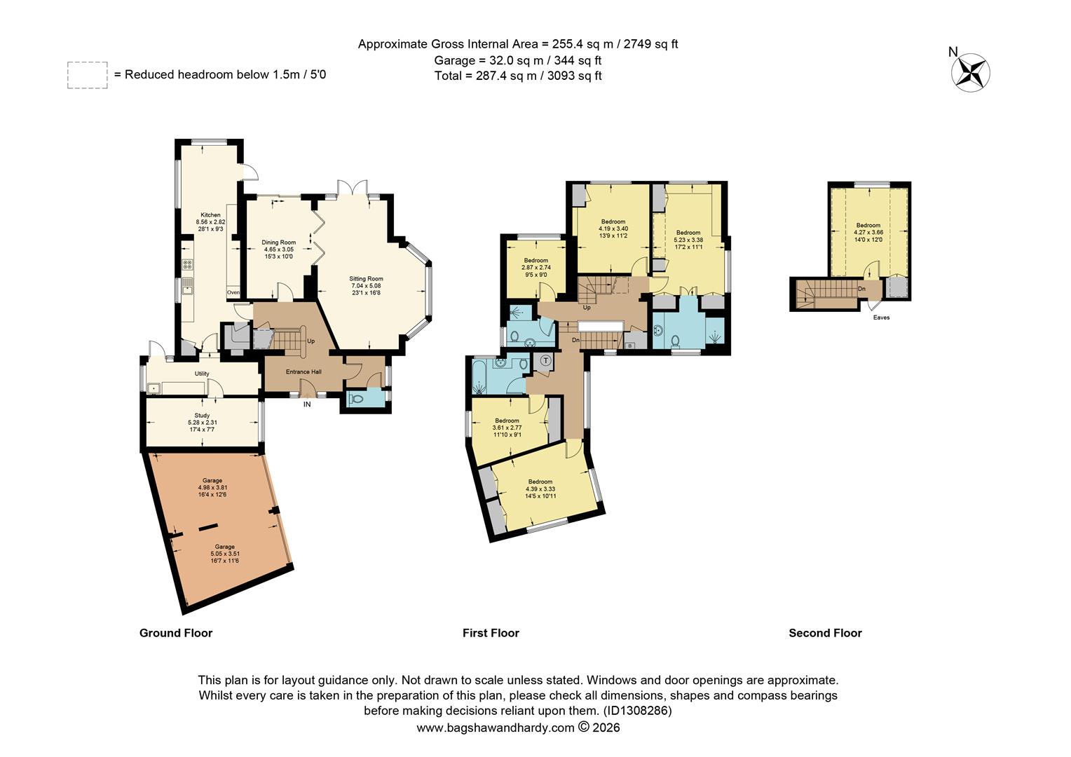 10, Sylvan Close, Oxted floorplan