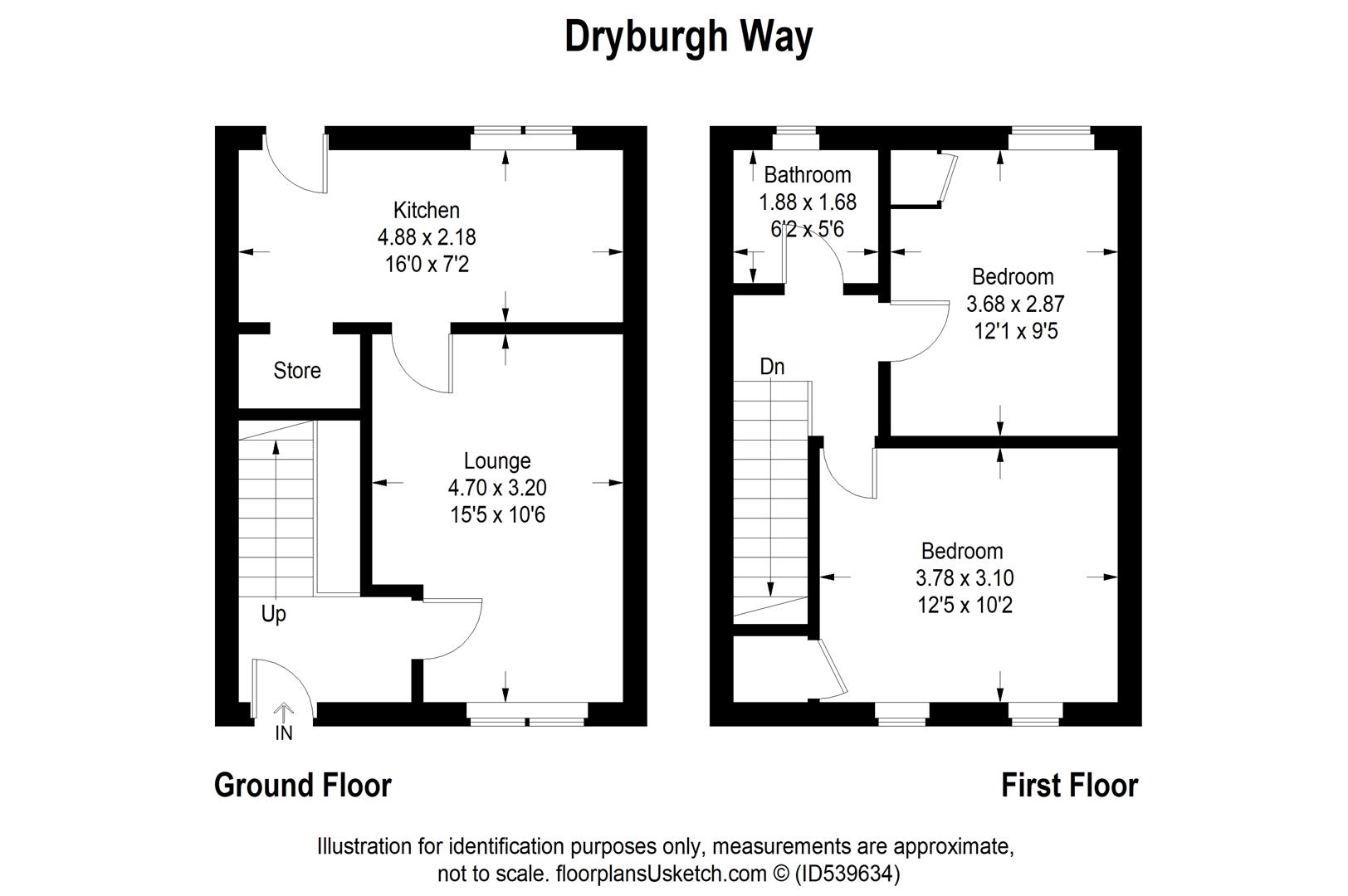 2 bed property for sale in Dryburgh Way, Blantyre, Glasgow G72 Zoopla