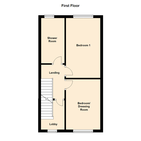 3 Bedrooms Town house to rent in Knedlington Walk, Howden, Goole DN14