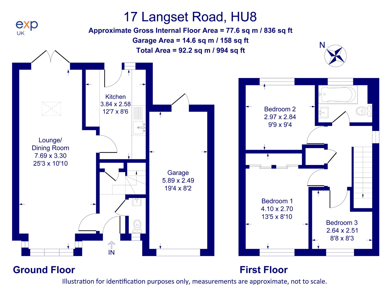 17, Langsett Road, Hull floorplan