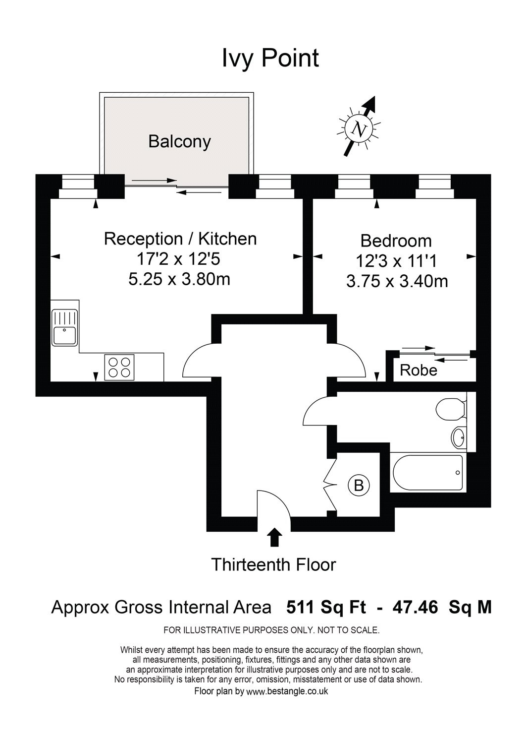 1 Bedrooms Flat for sale in Ivy Point, 5 Hannaford Walk, London E3
