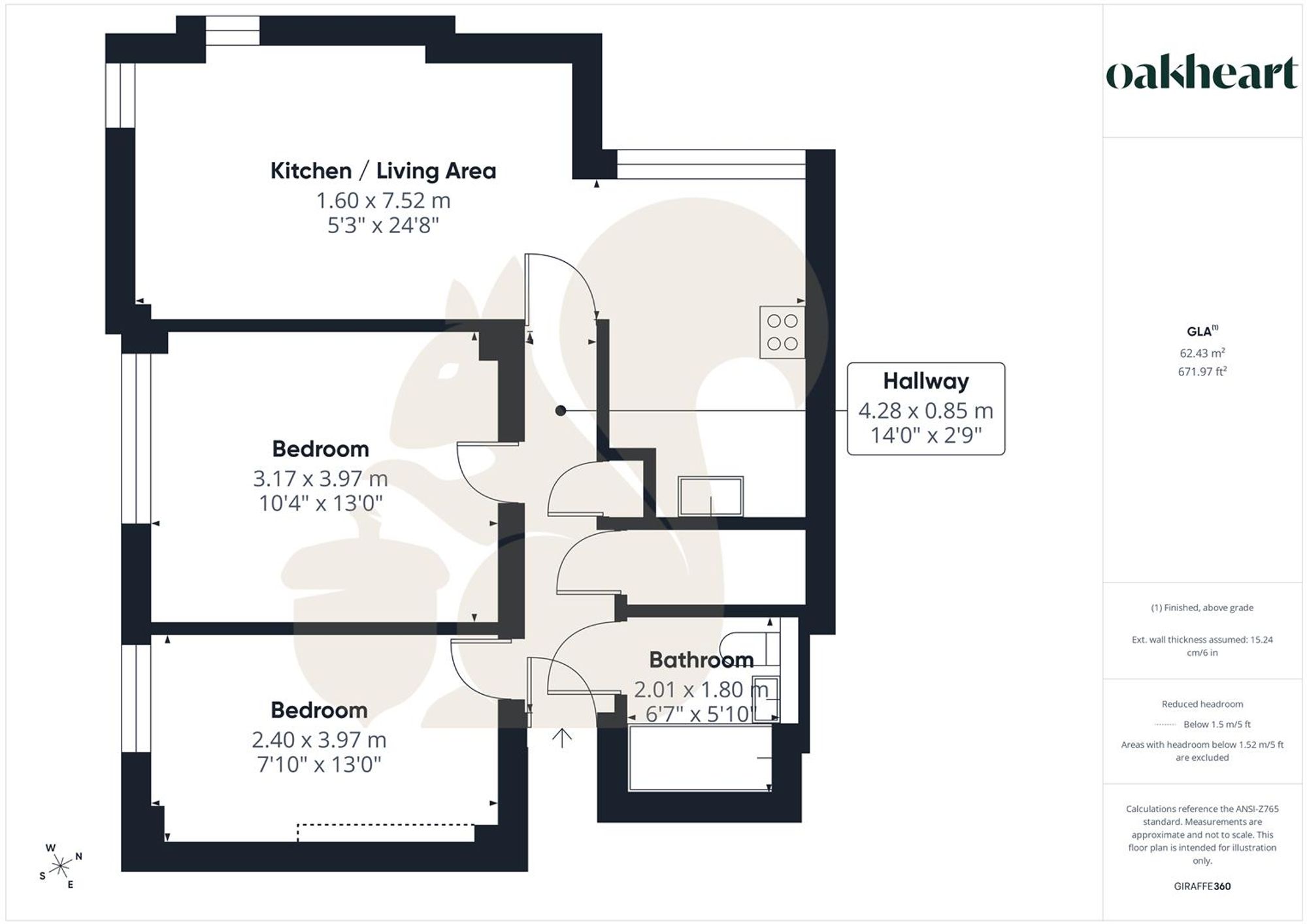 Flat 11, Raymouth House Earlswood Way, Colchester floorplan