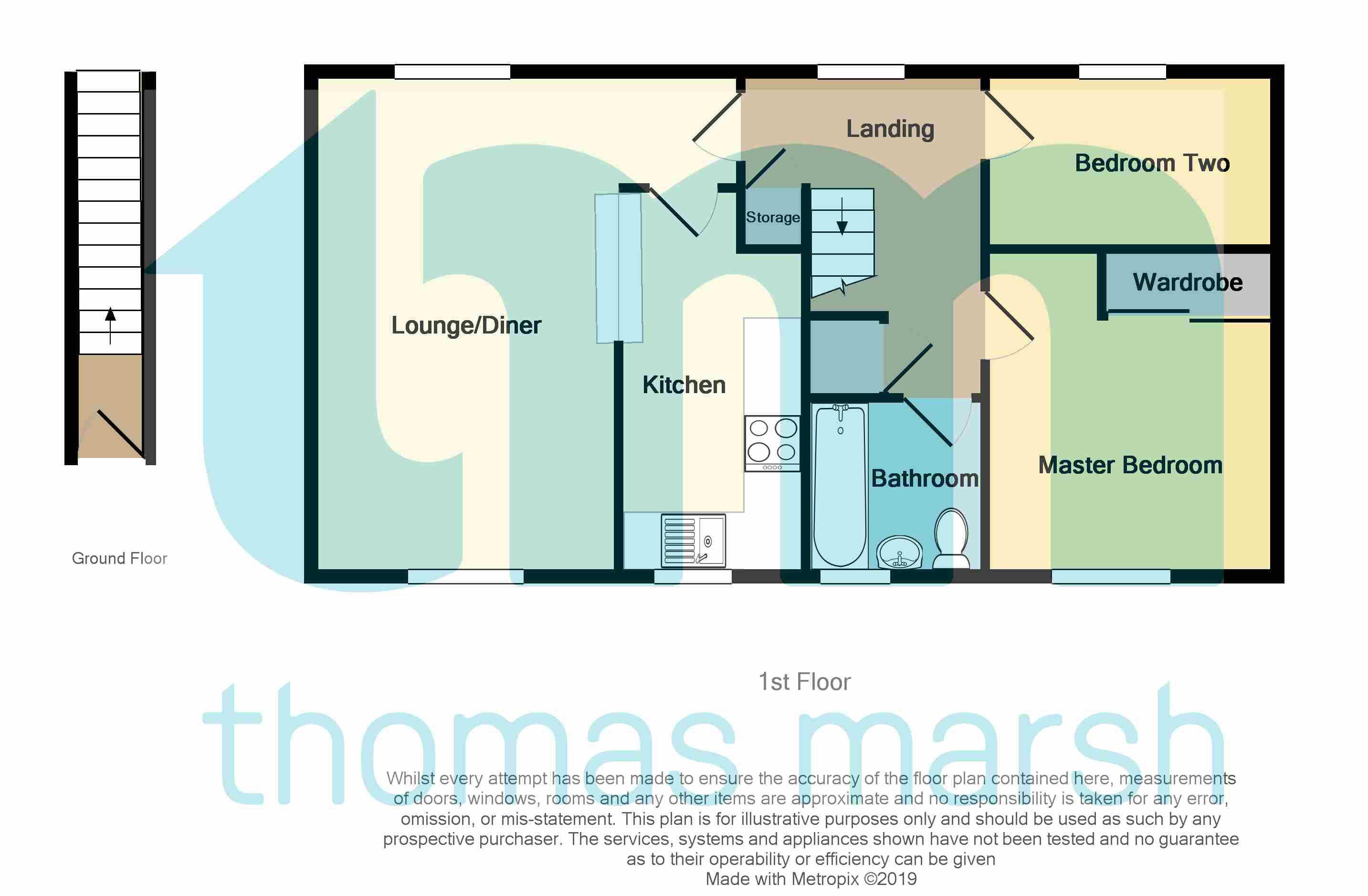 2 Bedrooms Maisonette for sale in Bruces Wharf Road, Grays RM17