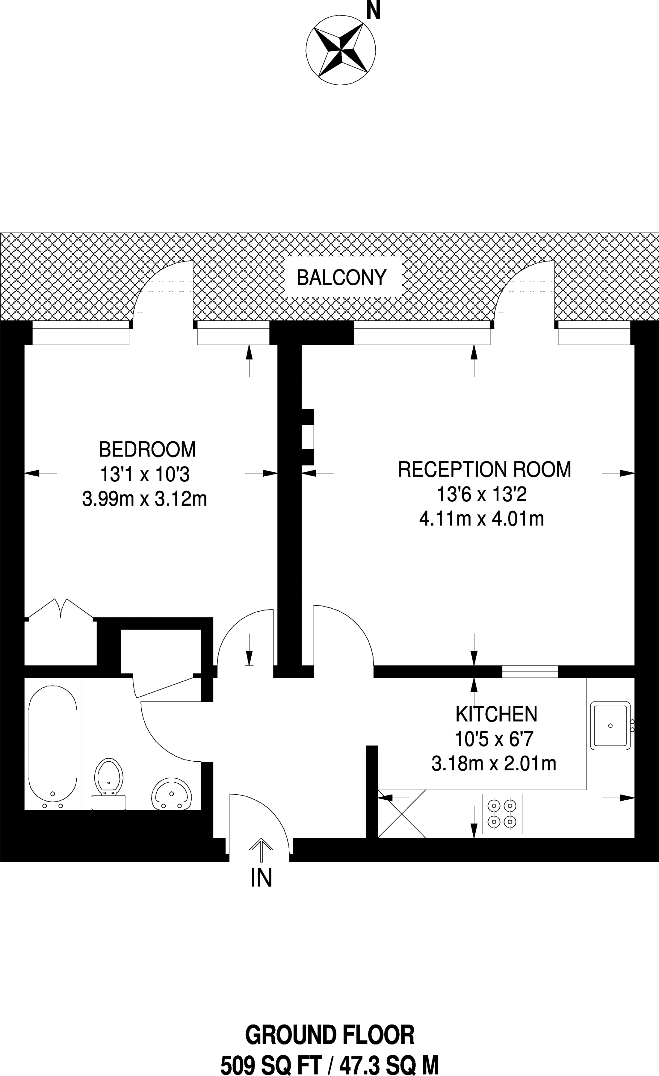 1 Bedrooms Flat to rent in Hermitage Waterside, Wapping E1W
