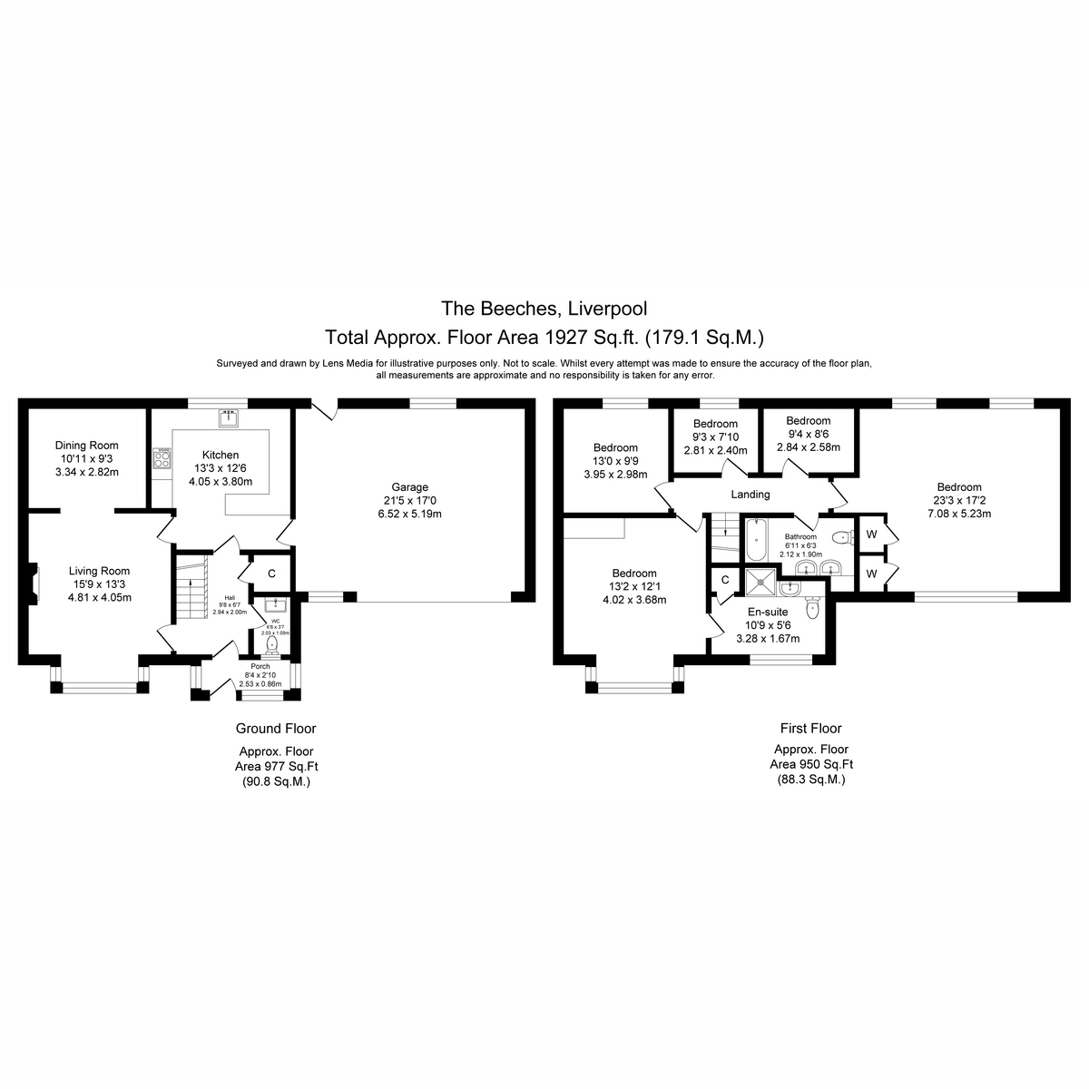 56, The Beeches, Liverpool floorplan