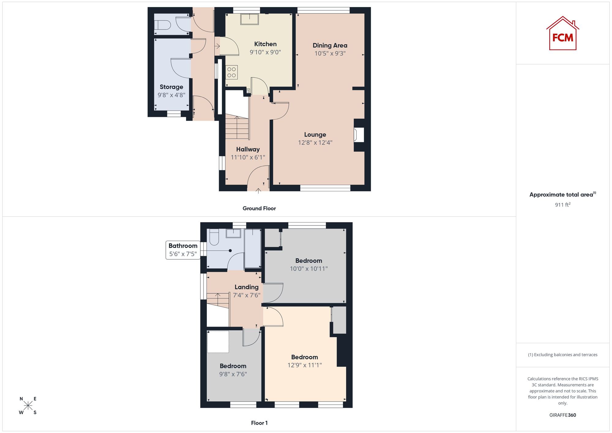 9 Honister Road, Whitehaven floorplan