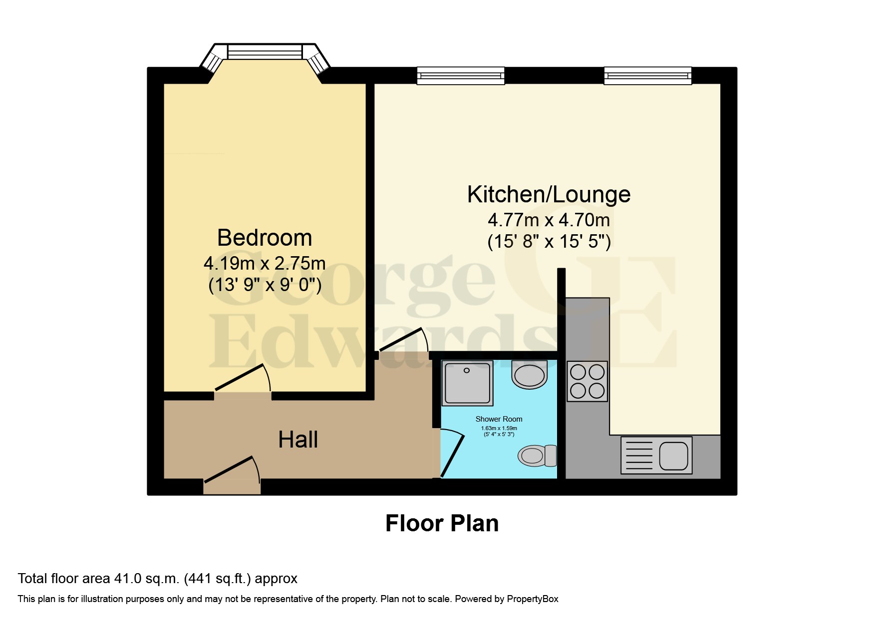 Flat 11,  18, Hill Street, HAVERFORDWEST floorplan