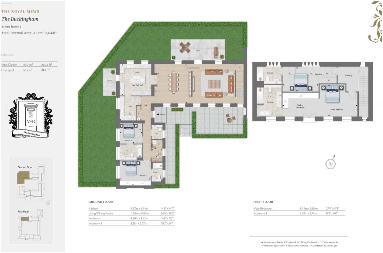 1 The Buckingham, The Royal Mews, Enfield floorplan
