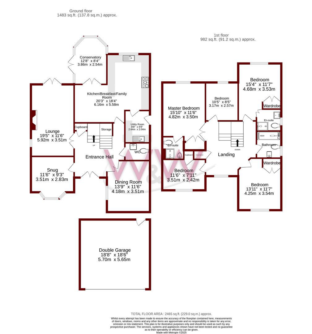 268, Brook Lane, Sarisbury Green floorplan
