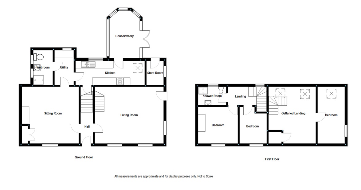 Brodawel, Llanon floorplan