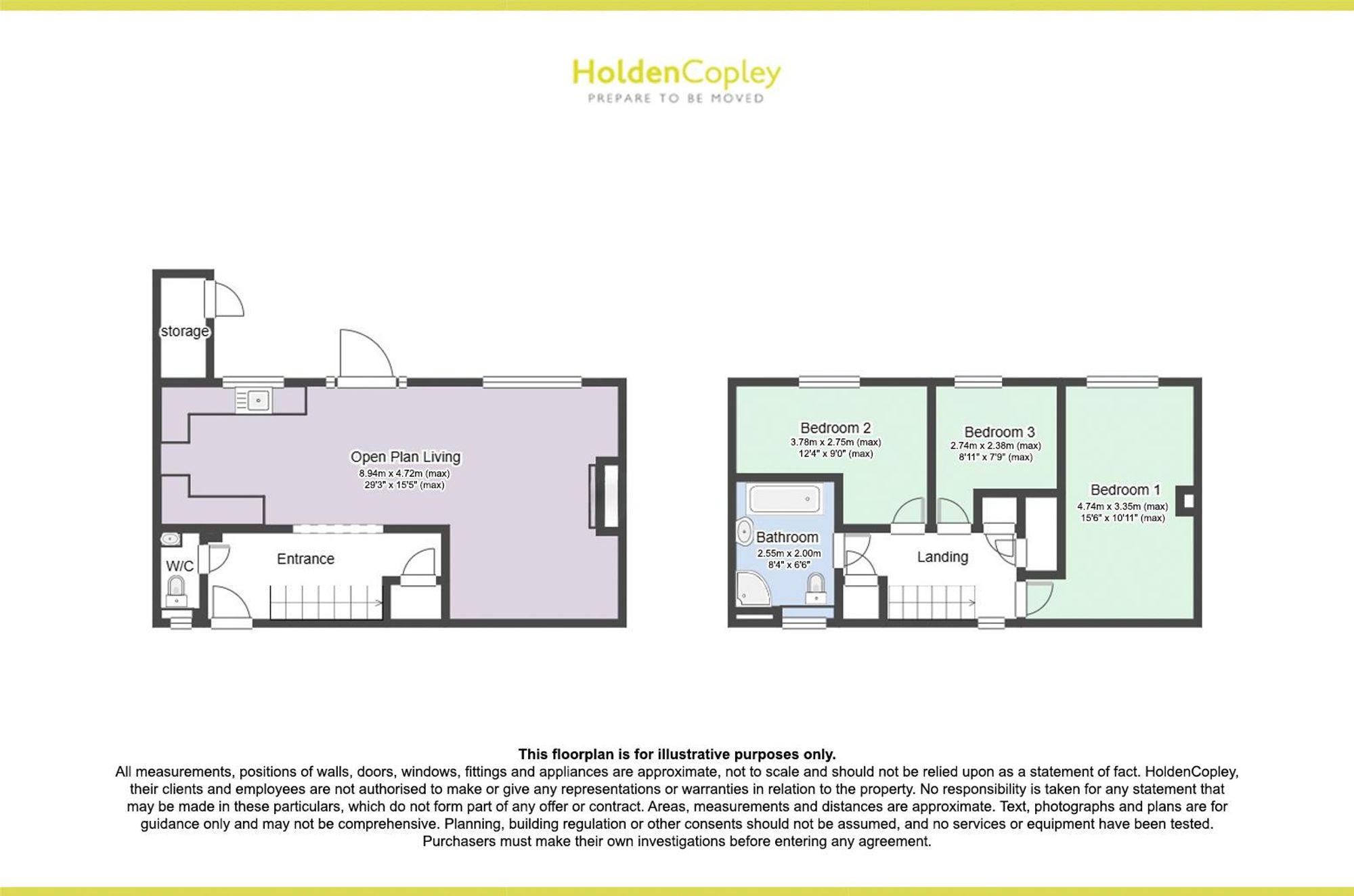 22 Stoney Houghton Gardens, Nottingham floorplan
