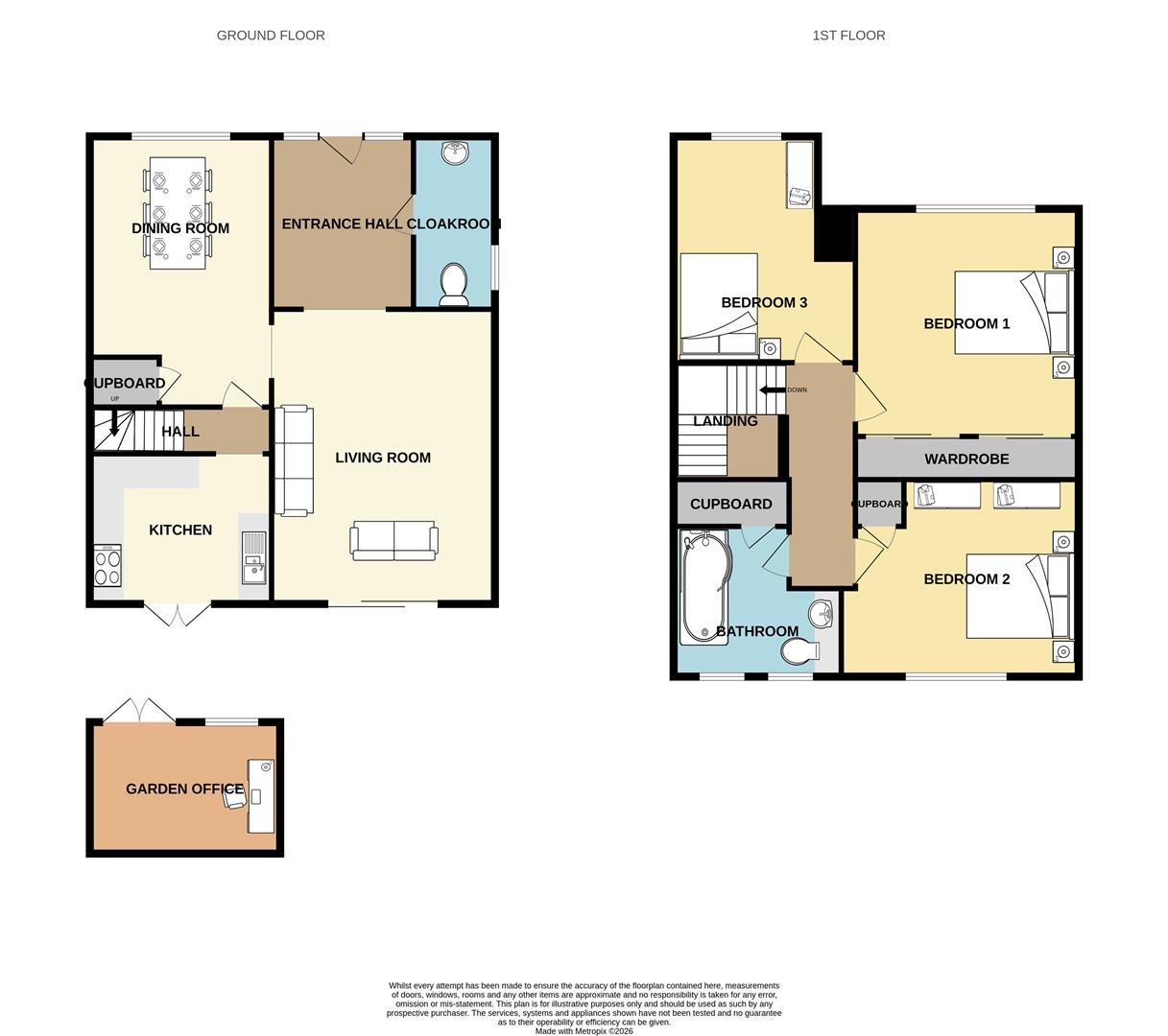 169, Bridgemere Road, Eastbourne floorplan