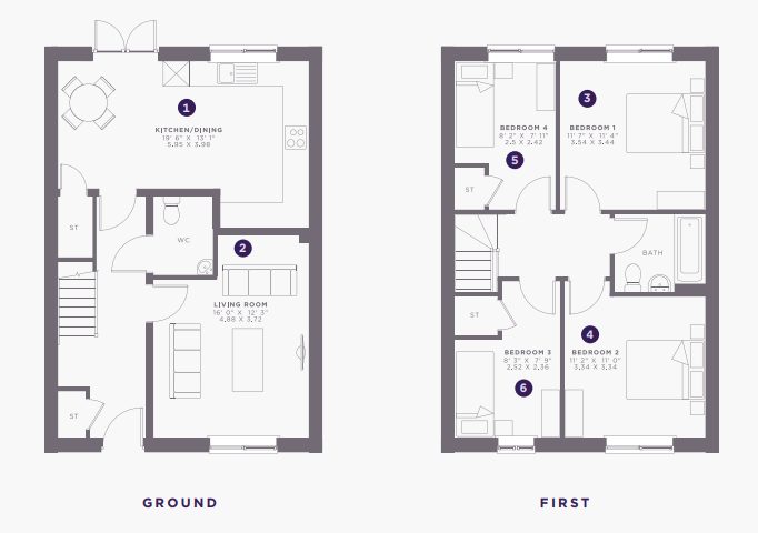 Fiddington Lane, Tewkesbury floorplan