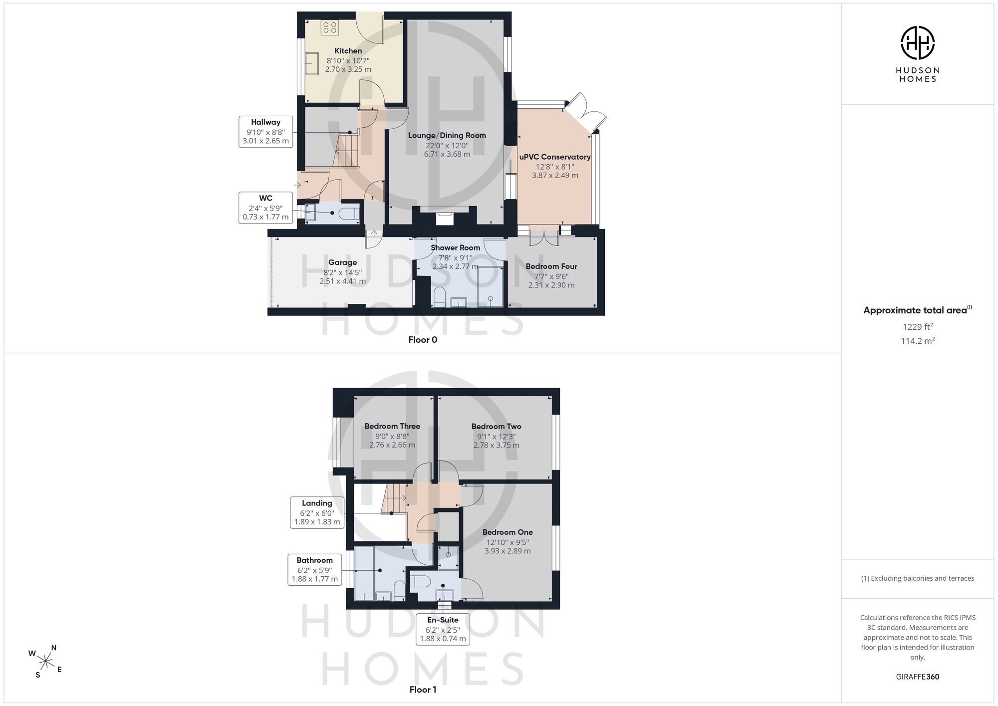 22 Stokesay Court, Peterborough floorplan