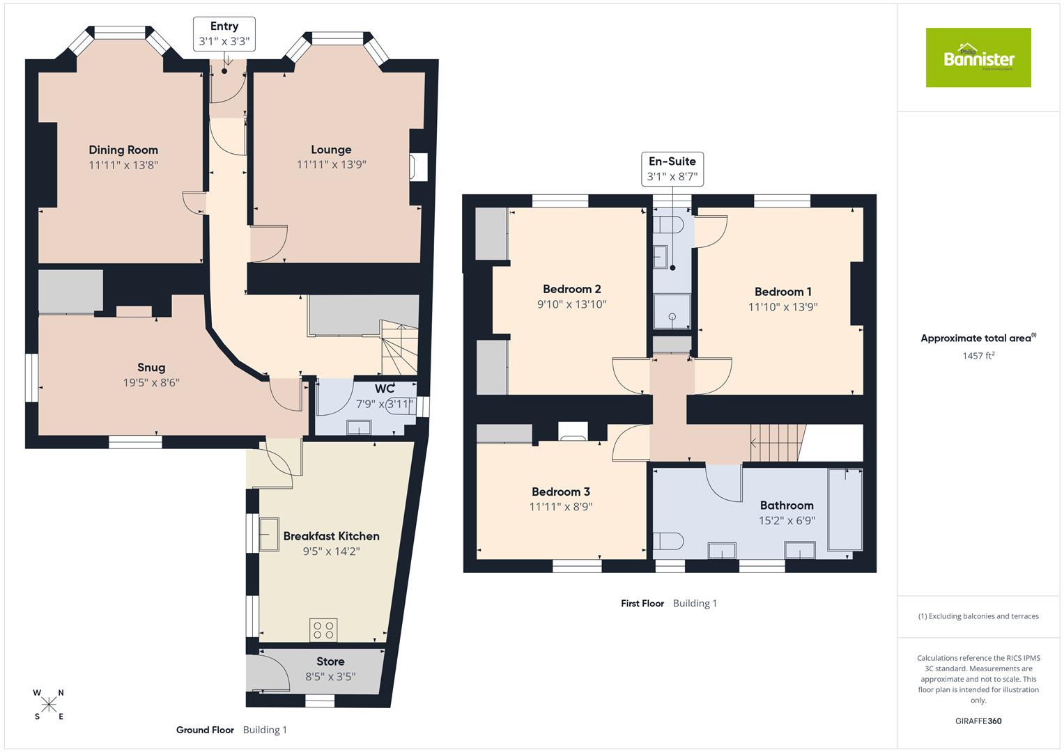 The Old Manse, 74, Main Street, Elloughton floorplan
