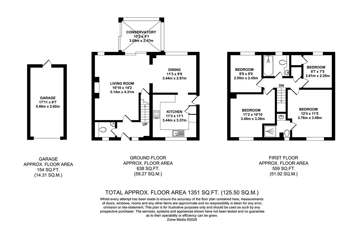 Chaffinch Way, Paddock Wood floorplan