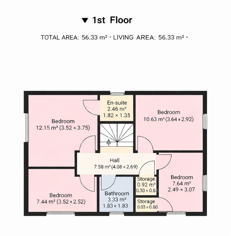 33, Sandstone Avenue, Coventry floorplan