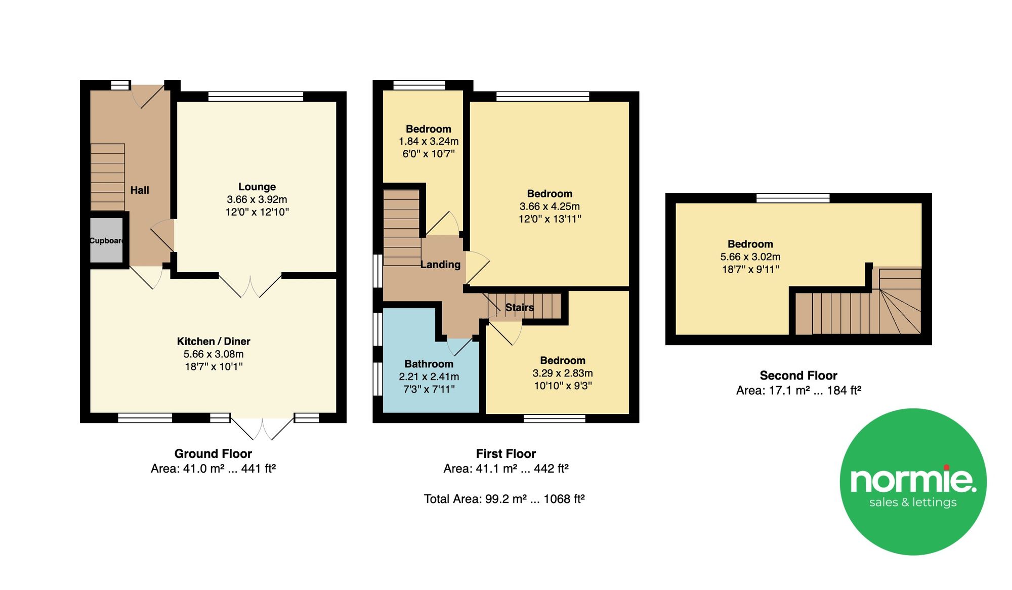 77 Peveril Close, Manchester floorplan