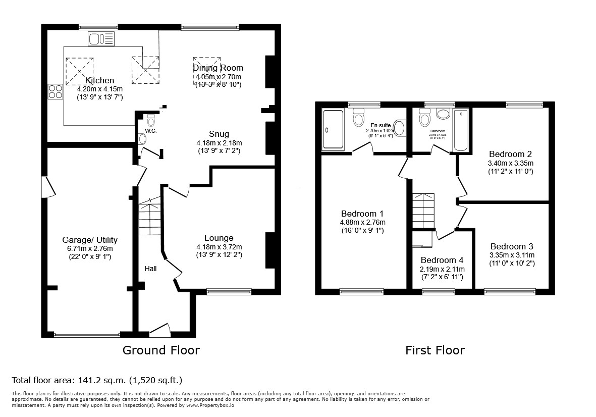 6, Whomsley Close, Newark floorplan