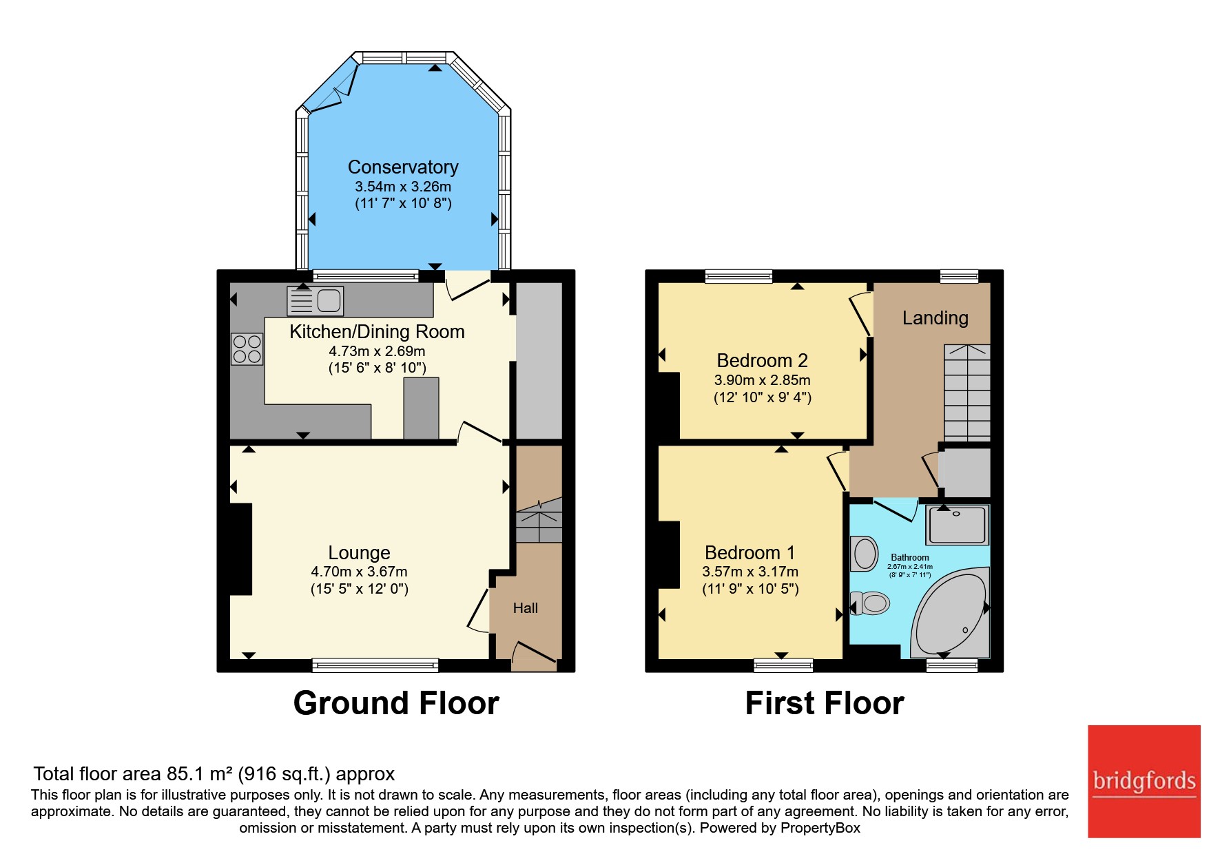 27, Shakespeare Terrace, Lancashire floorplan