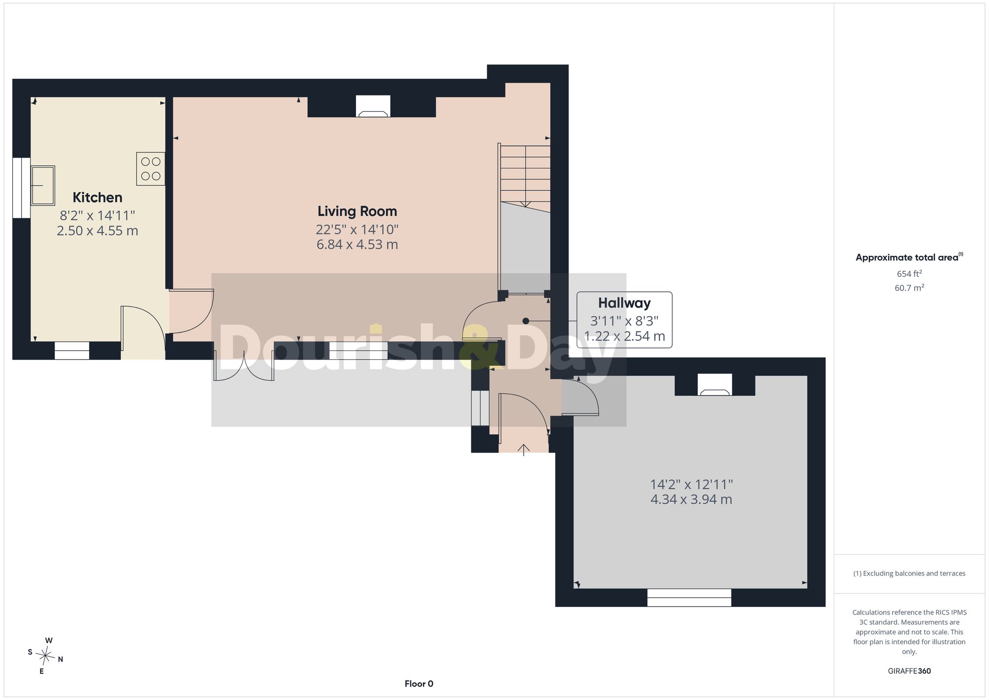 Old School House, Whitchurch floorplan