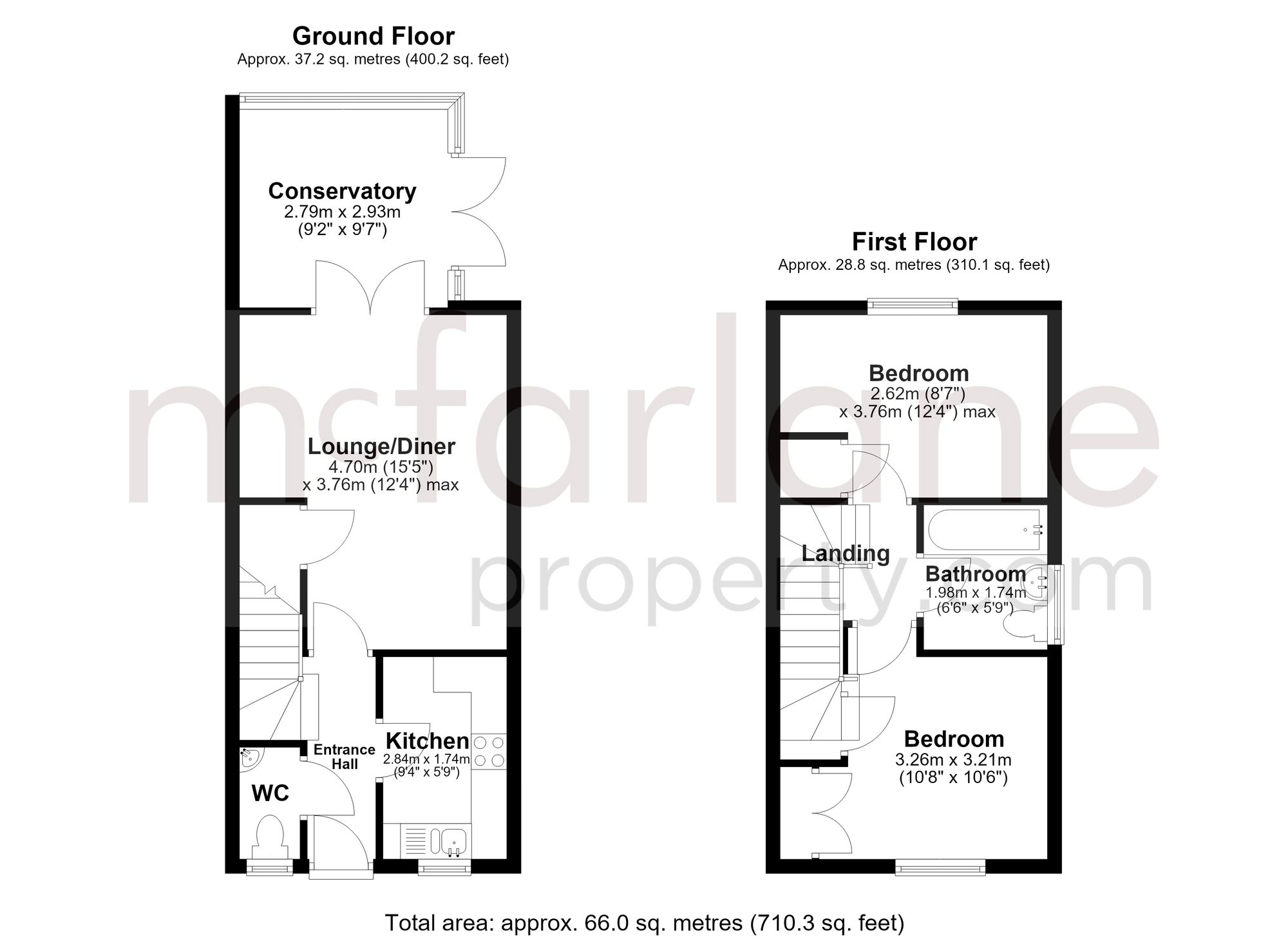 2 Bexley Walk, Swindon floorplan