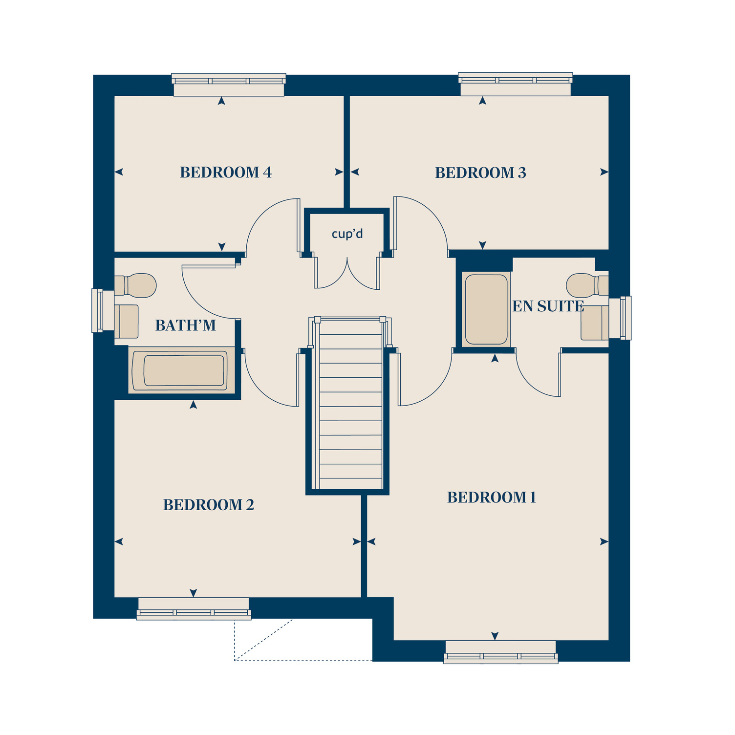 267, Off Roman Road, Holden Fold, Darwen floorplan