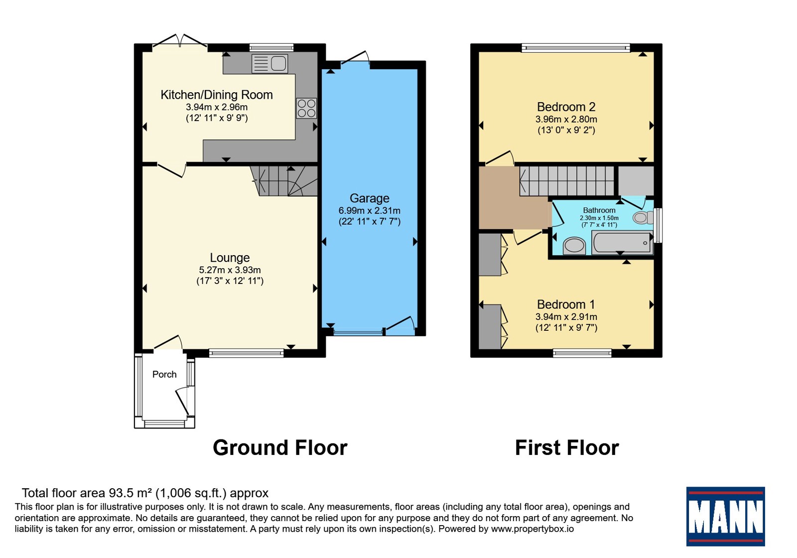 8, Woolaston Close, Kent floorplan