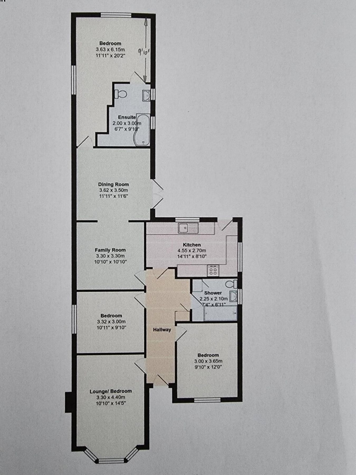 88, Sandy Lane, Poole floorplan