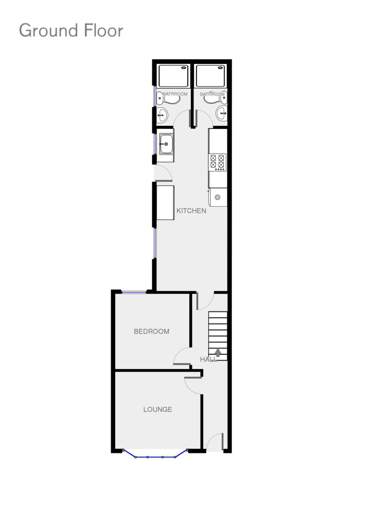 145, Inverness Place, Cardiff floorplan