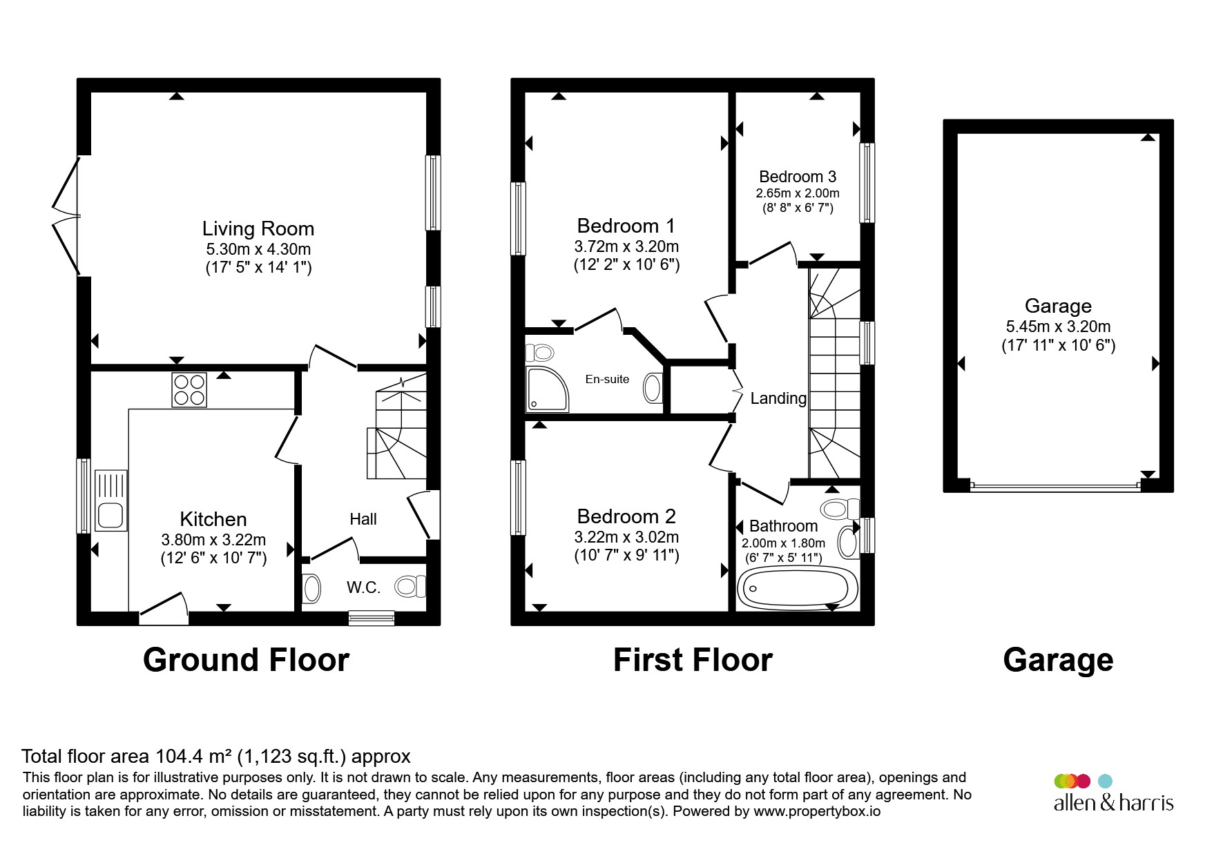 2, Foxglove Close, Bristol floorplan