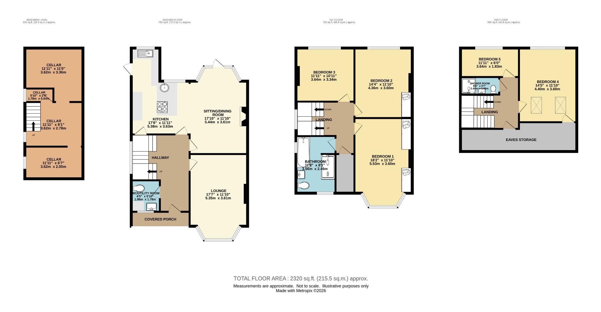 4, Westfield Road, Chorlton floorplan