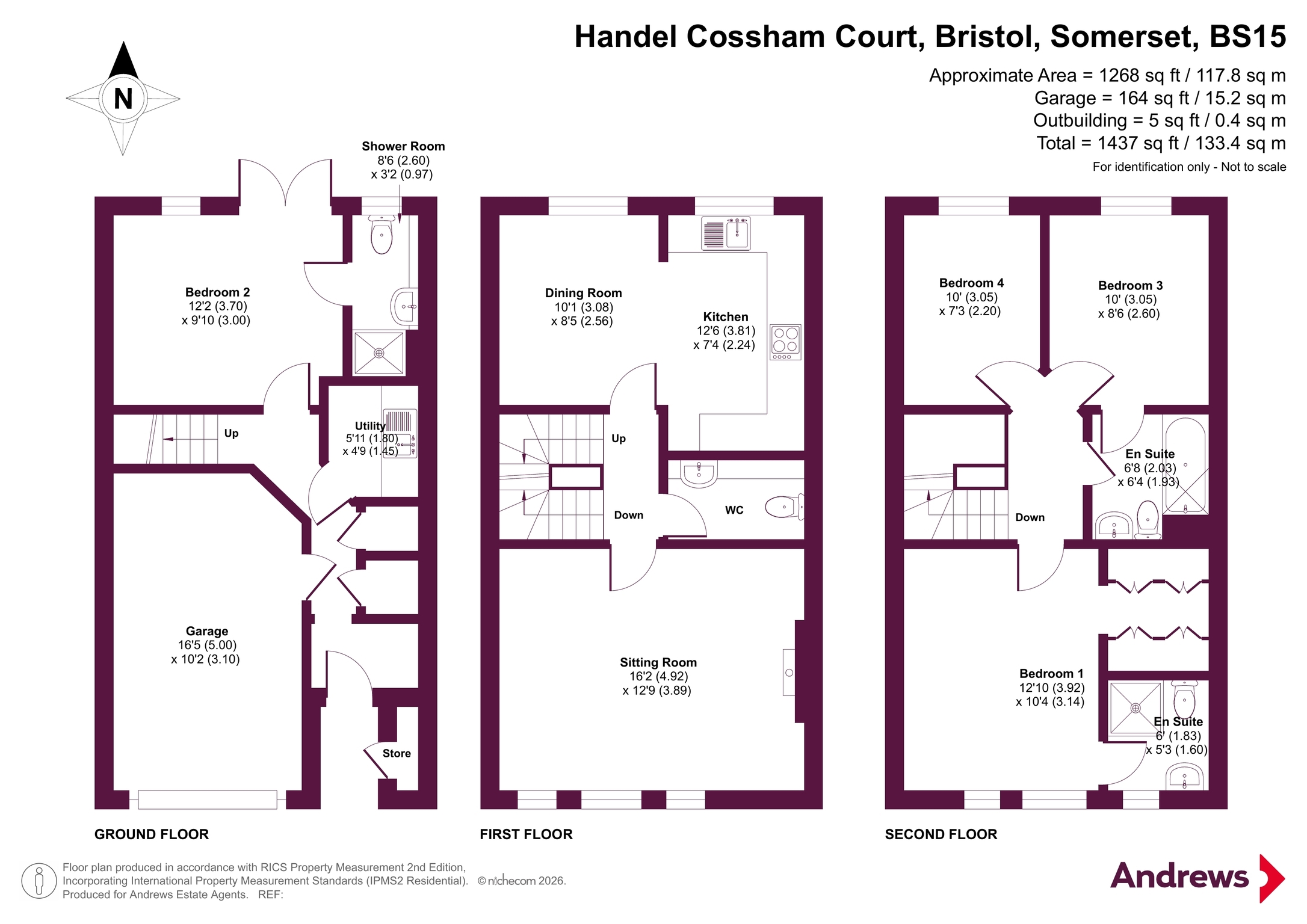 12, Handel Cossham Court, Somerset floorplan